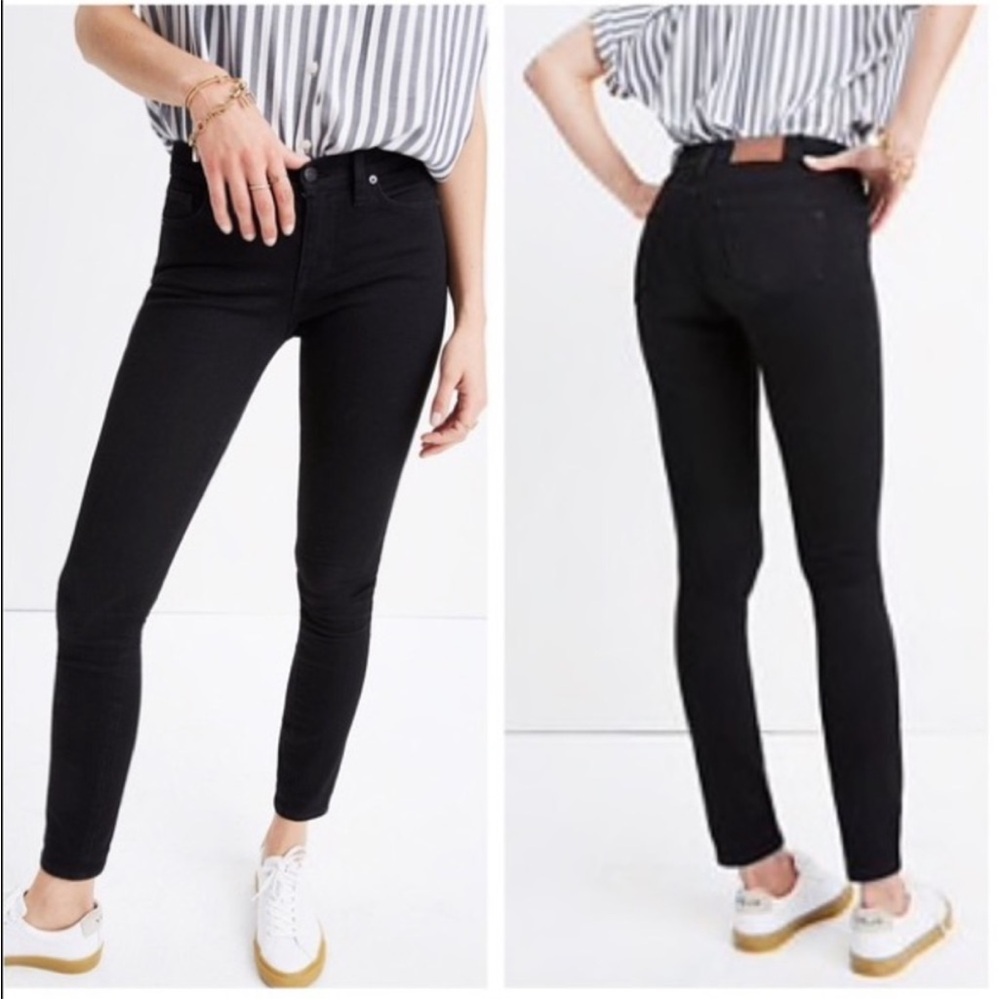 Madewell High Rise Black Women's Jeans